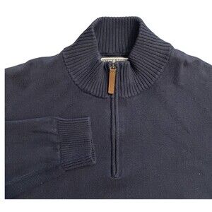 Duluth Trading Co. Men’s Size XL Strongarm 1/4 Zip Pullover Mock Neck Sweater